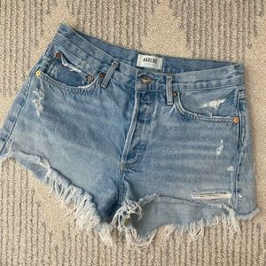 AGOLDE Parker Vintage Cut Off Short in Swapmeet SZ 27